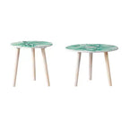 Set di 2 tavolini coordinati per salotto