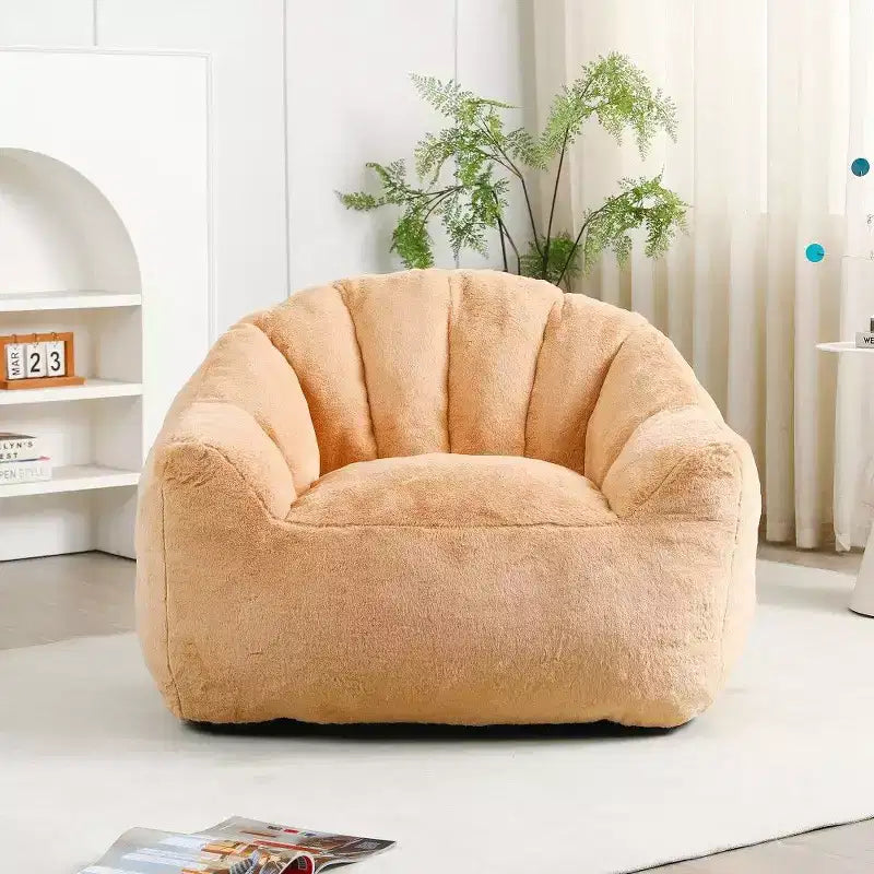 Poltrona Sacco Okak con Braccioli, Poltrona Sacco Lounger in Schiuma ad Alta Densità, Grande Divano Pigro per Adulti Soggiorno, Rivestimento Sfoderabile e Lavabile