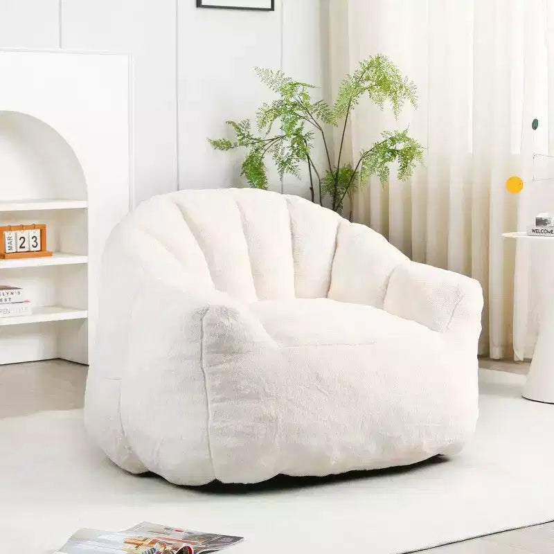 Poltrona Sacco Okak con Braccioli, Poltrona Sacco Lounger in Schiuma ad Alta Densità, Grande Divano Pigro per Adulti Soggiorno, Rivestimento Sfoderabile e Lavabile