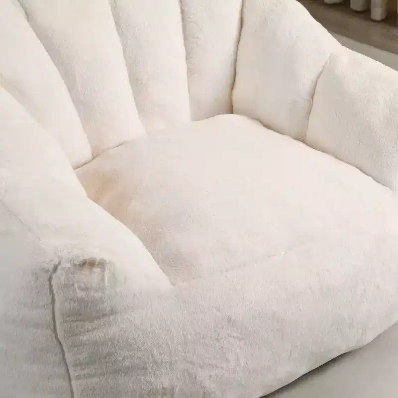 Poltrona Sacco Okak con Braccioli, Poltrona Sacco Lounger in Schiuma ad Alta Densità, Grande Divano Pigro per Adulti Soggiorno, Rivestimento Sfoderabile e Lavabile