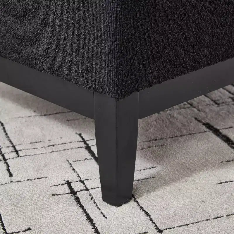 TUYOHW Poggiapiedi moderno con contenitore, poggiapiedi imbottito con coperchio reversibile, tavolino versatile per soggiorno, camera da letto, ingresso