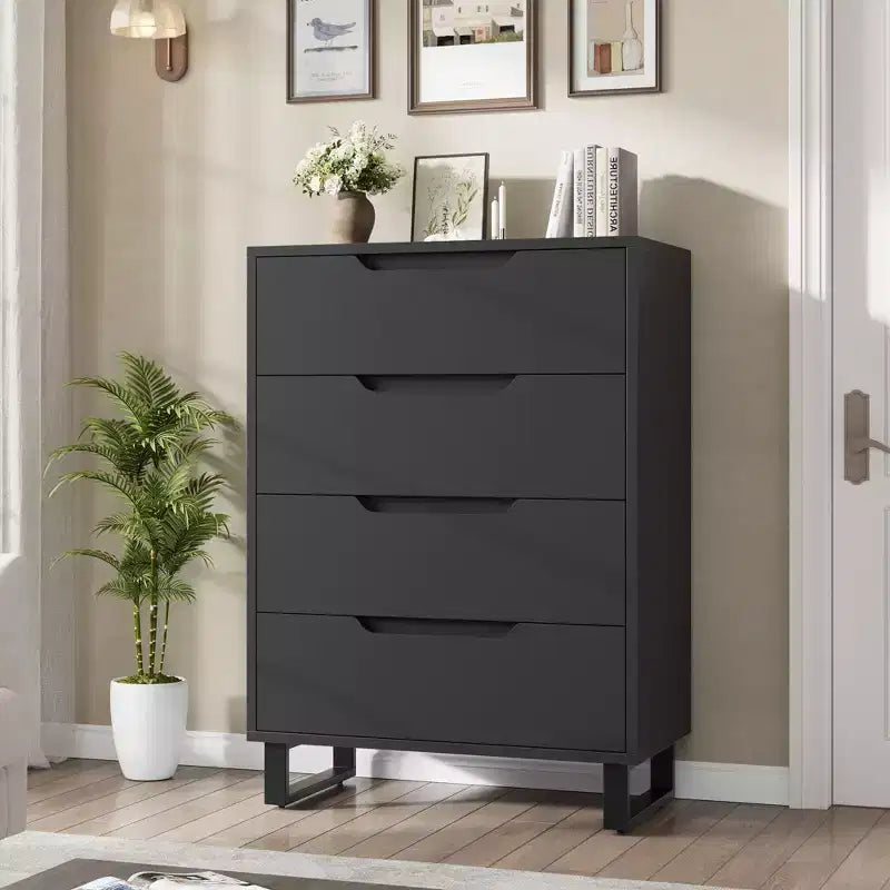 COZONY 41.5 Tall Vertical Dresser, Freestanding 6-Drawer Storage Cabinet for Bedroom, Living Room & Entryway