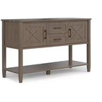 Cantina SOLID WOOD 48 inch Wide Transitional Console Table