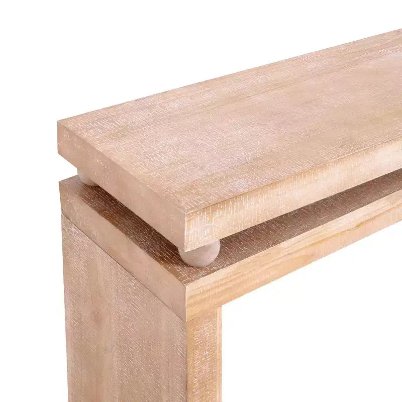 TUYOHW Tavolo Consolle Moderno, Elegante Tavolo da Ingresso con Bordo Decorativo Perlinato, Tavolo da Corridoio per Soggiorno, Ingresso