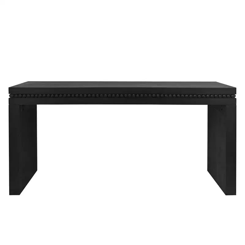 TUYOHW Tavolo Consolle Moderno, Elegante Tavolo da Ingresso con Bordo Decorativo Perlinato, Tavolo da Corridoio per Soggiorno, Ingresso