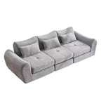 Divano Sezionale Modulare Moderno, Divano Letto Pieghevole Convertibile, Divano Comprimibile in Morbida ciniglia per Soggiorno, Camera da Letto-Panipeachy