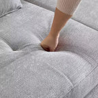 Divano Sezionale Modulare Moderno, Divano Letto Pieghevole Convertibile, Divano Comprimibile in Morbida ciniglia per Soggiorno, Camera da Letto-Panipeachy
