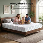 EHMKNP Materasso 6 pollici per letto singolo/piazza e mezza, per adulti e ragazzi, in memory foam rinfrescante, con fodera lavabile rimovibile, rigidità media
