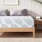 EHMKNP Materasso 6 pollici per letto singolo/piazza e mezza, per adulti e ragazzi, in memory foam rinfrescante, con fodera lavabile rimovibile, rigidità media
