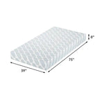 Materasso in Memory Foam Rinfrescante EHMKNP da 8 Pollici - Misure Singolo/Singolo XL/Matrimoniale Francese - Rigidità Media