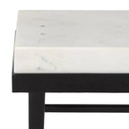 Tavolino Eldin in Marmo - ACC3746 - Crema/Nero - Safavieh