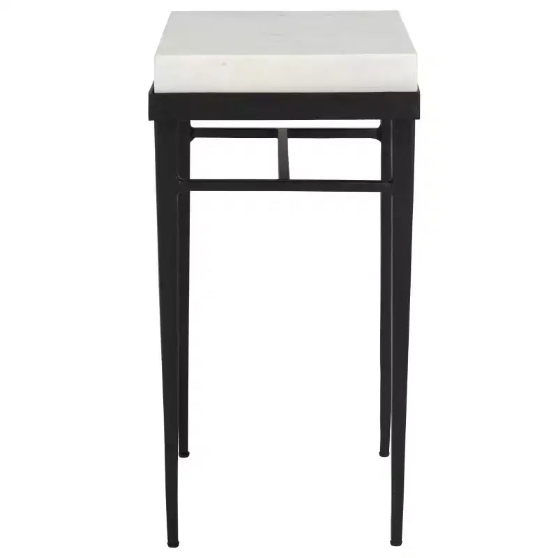 Tavolino Eldin in Marmo - ACC3746 - Crema/Nero - Safavieh