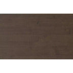 Libreria Devlin in LEGNO MASSELLO e metallo, 168 cm x 76 cm, rettangolare, stile industriale, metà secolo, con ripiani aperti, colore noce marrone