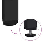 vidaXL Set di Mobili da Bagno con Mensola 4 pz Legno Multistrato Moderno Portaoggetti