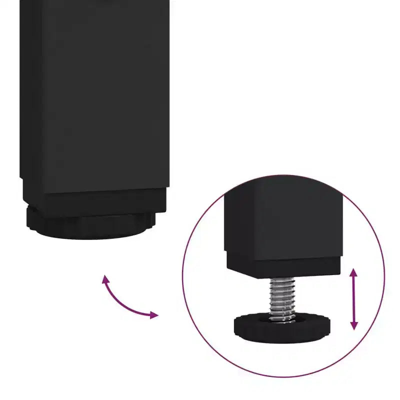 vidaXL Mobile bagno con mensola 3 pz in legno multistrato Portaoggetti per