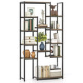 Gymax 71 Tall Bookshelf w/12 Open Shelves Anti-tip Kit for Living Room Home Office