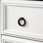 Comò moderno a 6 cassetti, cassettiera alta con maniglia facile da tirare, per camera da letto o corridoio