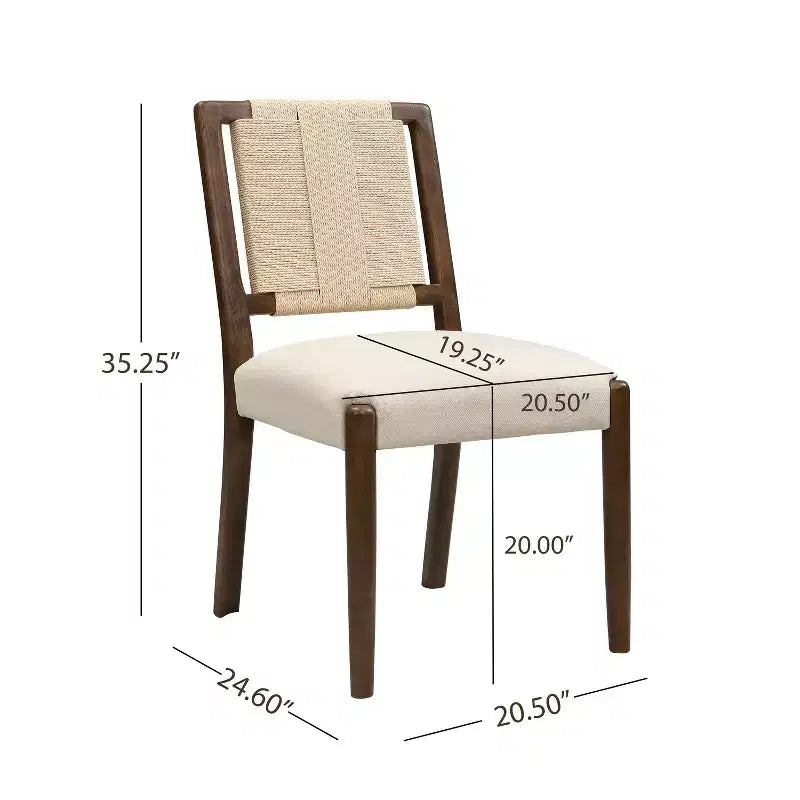 Set da pranzo rotondo moderno Christopher Knight Home Seema 5 pezzi con sedie imbottite in legno di gomma