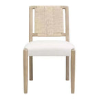 Set da pranzo rotondo moderno Christopher Knight Home Seema 5 pezzi con sedie imbottite in legno di gomma