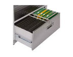 Armadietto contenitore UltraHD Seville Classics con cassetto inferiore, 91,4 cm L x 45,7 cm P x 182,9 cm H