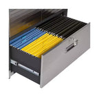 Armadietto contenitore UltraHD Seville Classics con cassetto inferiore, 91,4 cm L x 45,7 cm P x 182,9 cm H