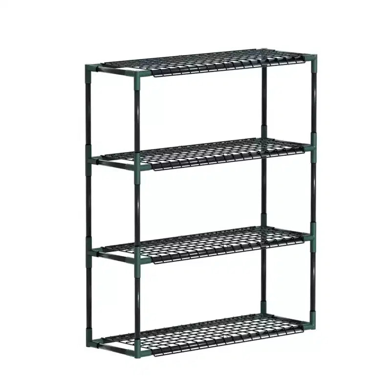 UPTIOT Scaffale da esterno a 3 ripiani per serra, resistente | Capacità 15,8 kg/ripiano (30 P x 87,6 L x 103,6 H cm)