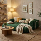 Divano Letto Moderno Convertibile FurnitureR con Materasso Estraibile, Divano Imbottito con Seduta Profonda per Soggiorno, Camera degli Ospiti o Appartamento