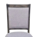 Set da pranzo rustico da 6 pezzi con tavolo allungabile, tavolo da pranzo con cavalletto da 195,3 cm e 4 sedie da pranzo imbottite, 1 panca
