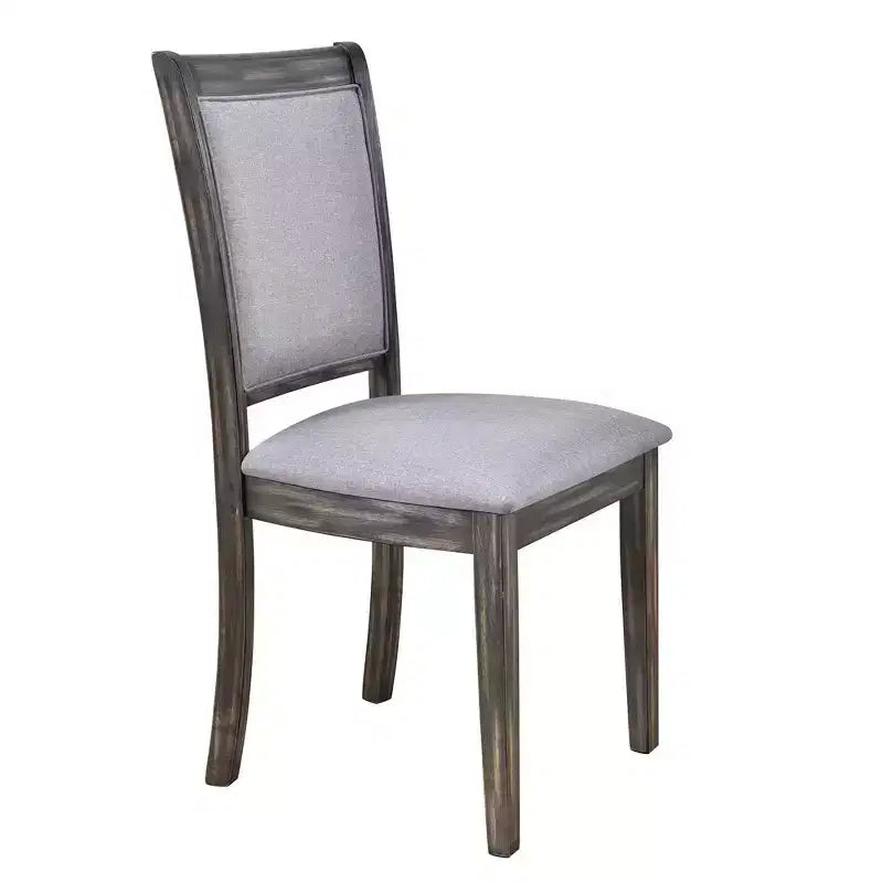 Set da pranzo rustico da 6 pezzi con tavolo allungabile, tavolo da pranzo con cavalletto da 195,3 cm e 4 sedie da pranzo imbottite, 1 panca