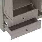 Armadio multifunzione in legno Phyllis con scrivania convertibile