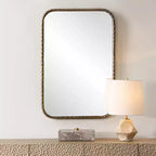 Specchio da trucco rettangolare A Little Knotty Bronze 20 x 30
