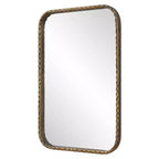Specchio da trucco rettangolare A Little Knotty Bronze 20 x 30
