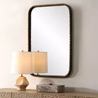 Specchio da trucco rettangolare A Little Knotty Bronze 20 x 30