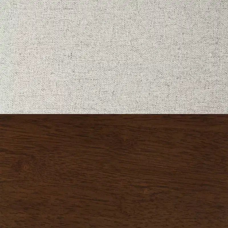 Sgabelli da bar girevoli altezza bancone beige/marrone medio (set da 2)