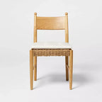 Sedie da pranzo in legno Cardamine, confezione da 2, naturale