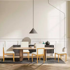 HomePop Set of 2 Modern Upholstered Dining Chairs Cream: Polyester Fabric, Plywood Frame, Spot Clean