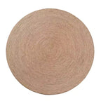 Set Adalina Rattan Angolare da Pranzo (4 Pezzi): Cuscini Morbidi, Tavolo Rotondo, Nessun Montaggio Richiesto