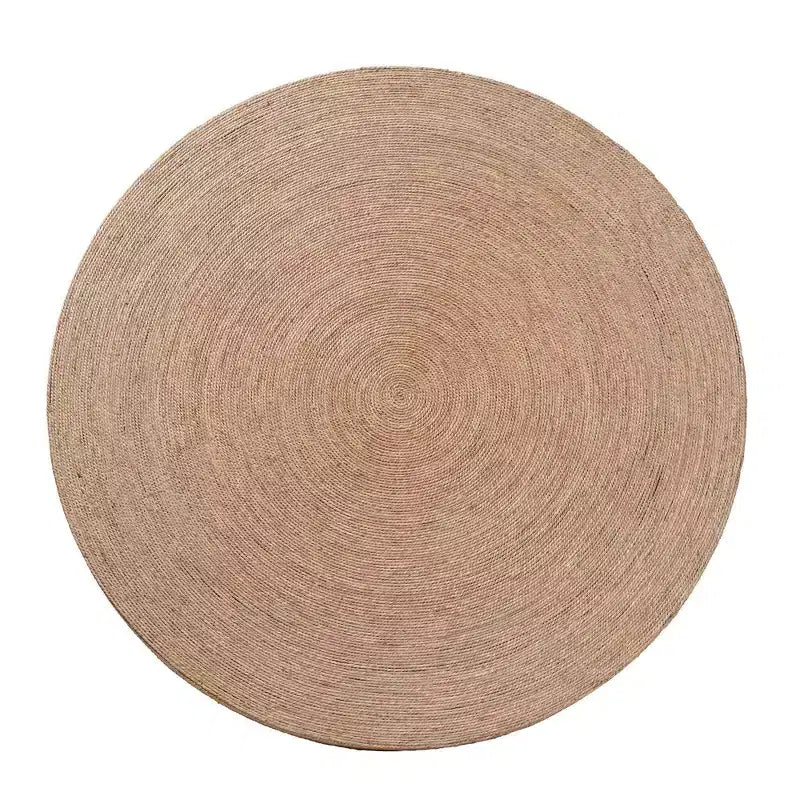 Set Adalina Rattan Angolare da Pranzo (4 Pezzi): Cuscini Morbidi, Tavolo Rotondo, Nessun Montaggio Richiesto