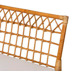 Set Adalina Rattan Angolare da Pranzo (4 Pezzi): Cuscini Morbidi, Tavolo Rotondo, Nessun Montaggio Richiesto