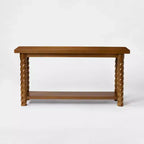 Consolle da 60'' con gambe intrecciate