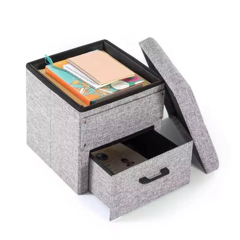 Best Price Mattress Pouf Contenitore Pieghevole Stockbox a 15 Cubi con Cassetto