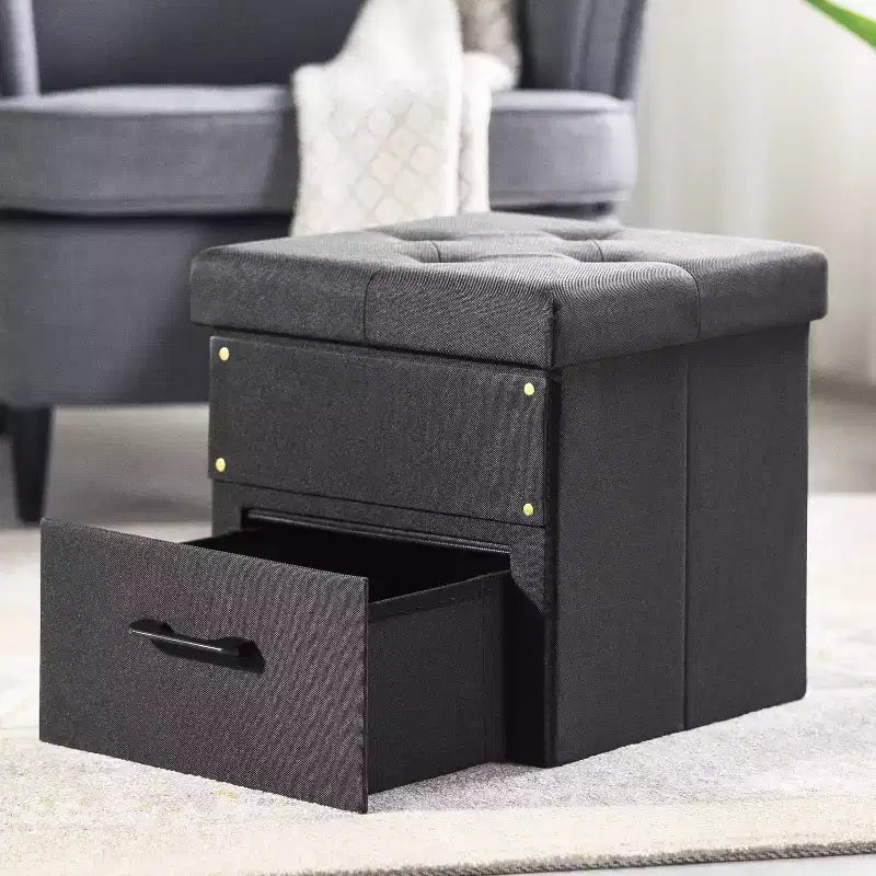 Best Price Mattress Pouf Contenitore Pieghevole Stockbox a 15 Cubi con Cassetto