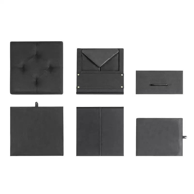 Best Price Mattress Pouf Contenitore Pieghevole Stockbox a 15 Cubi con Cassetto
