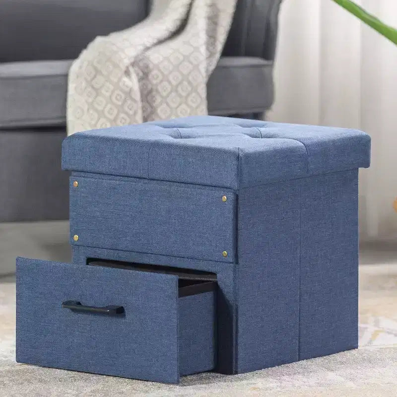 Best Price Mattress Pouf Contenitore Pieghevole Stockbox a 15 Cubi con Cassetto