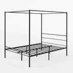 Seguro Canopy Metal Platform Bed Frame Black - Zinus