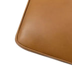 Pouf da salotto contemporaneo Benito 26,5" in vera pelle | ART OF LIVING DESIGNS
