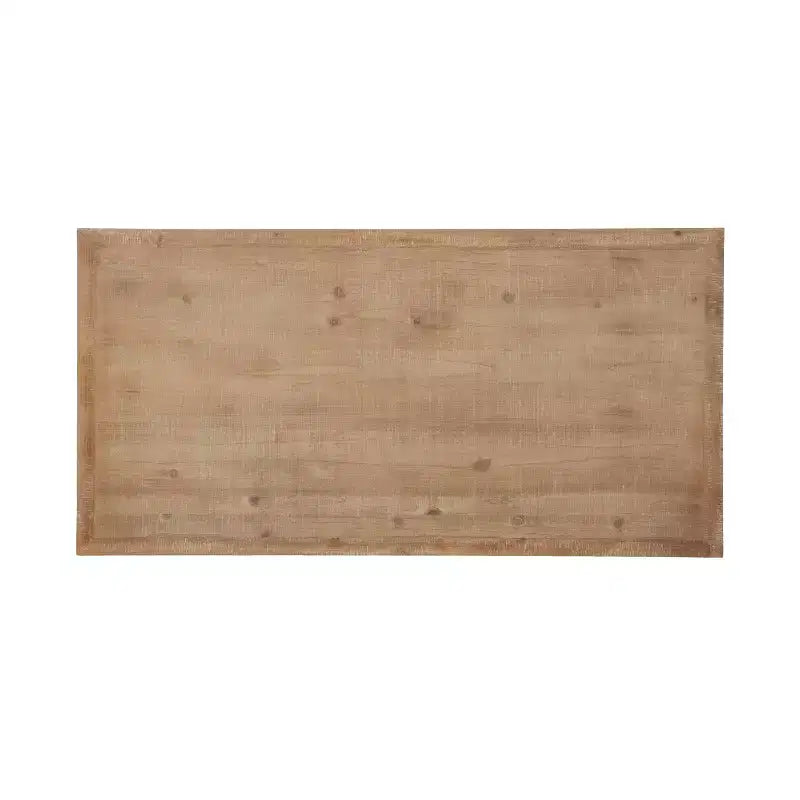 Kate e Laurel Wyldwood Scrivania Rettangolare in Legno, 46x24x30, Marrone Rustico