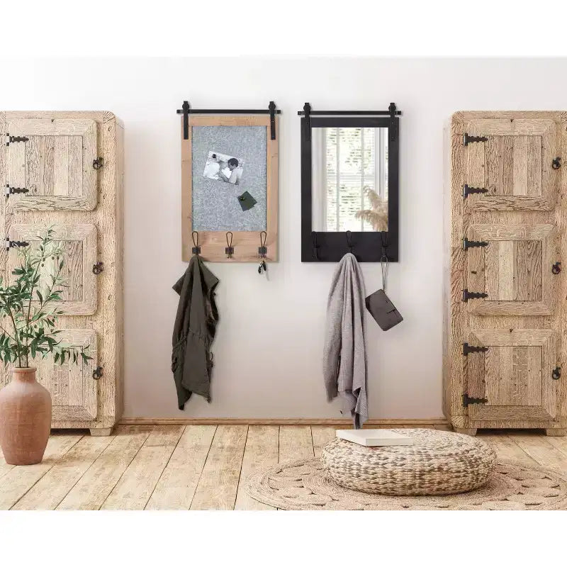 Specchio funzionale da parete Cates 18 x 28