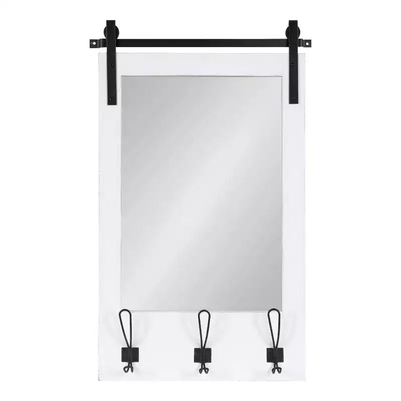 Specchio funzionale da parete Cates 18 x 28