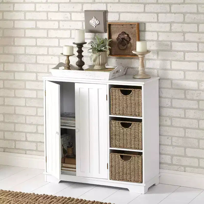 Mobile buffet con perline - Credenza con contenitore